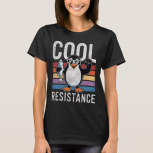 T-shirt Résistance Cool subtile Tarifs de pingouin protest