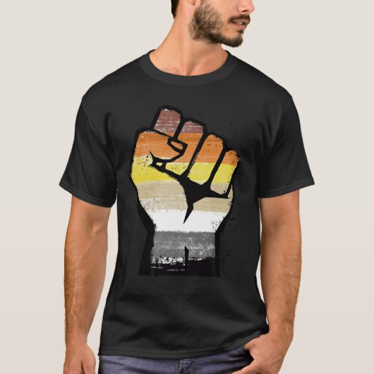 T-shirt Résistance de la fierté de l'ours (Devant)