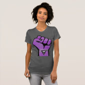 T-shirt Résistance de la fierté lesbienne (Devant entier)