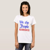 T-shirt Résistance de Nous le Peuple (Devant entier)