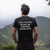 T-shirt Résistance Devient Devoir NZ Politique