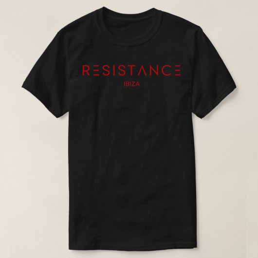 T-shirt Résistance Ibiza  (Design devant)