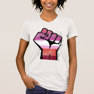 T-shirt Résistance lesbienne