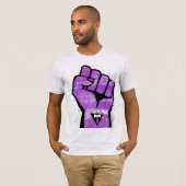 T-shirt Résistance lesbienne (Devant entier)