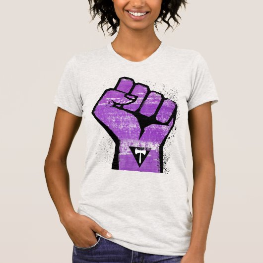 T-shirt Résistance lesbienne (Devant)