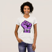 T-shirt Résistance lesbienne (Devant entier)