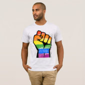 T-shirt Résistance LGBT (Devant entier)