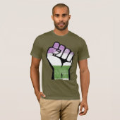 T-shirt Résistance queer (Devant entier)