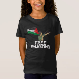 T-Shirt Résistant palestinien enfant-drapeau Palestiniens 