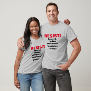 T-SHIRT RÉSISTE !