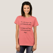 T-shirt résister à la tempête (Devant entier)