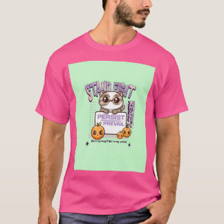 T-shirt Résister à la tyrannie orange