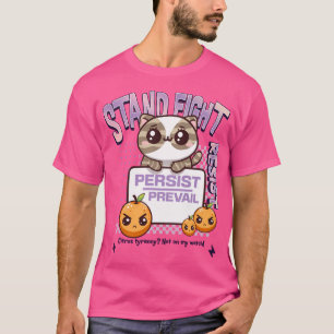 T-shirt Résister à la tyrannie orange