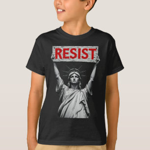 T-shirt Résister à Trump Protestation anti Trump Anti Poli