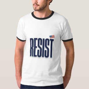 T-shirt RÉSISTER À UN Drapeau Américain - Déclaration de p
