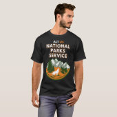 T-shirt Résister - Alt Us National Parks Service (Devant entier)