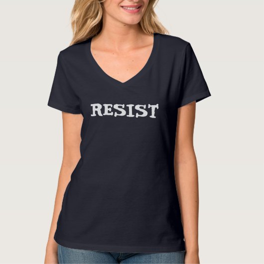 T-shirt Résister | Anti Donald Trump (Devant)