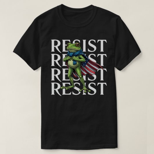 T-shirt Résister Grenouille (Design devant)