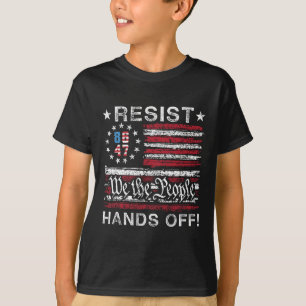 T-shirt Résister Les Mains De La Sécurité Sociale Medicare