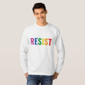 T-shirt Résister LGBT (Devant entier)