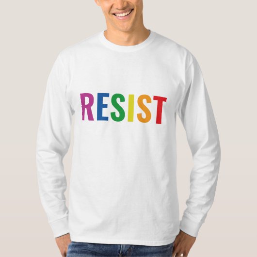 T-shirt Résister LGBT (Devant)