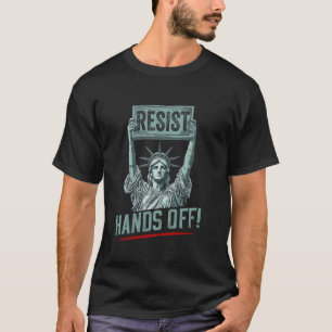 T-shirt Résister Résistance Statue de la Liberté Mainmise