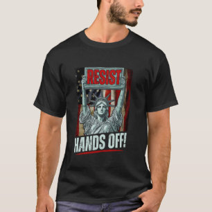 T-shirt Résister Résistance Statue de la Liberté Tenez-vou
