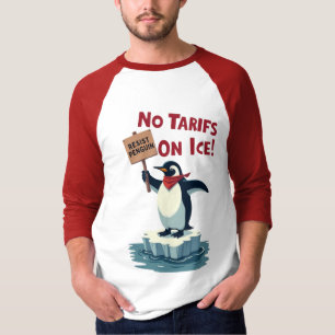 T-shirt Résistez À La Manifestation De Pingouins - Pas De