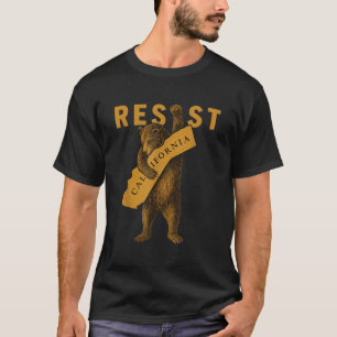 T-shirt Résistez à l'ours de Californie