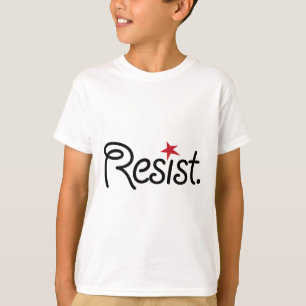 T-shirt Résistez, Anti Trump Design