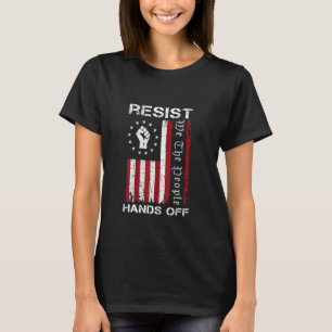 T-shirt Résistez Aux Manifestations Contre La Sécurité Soc
