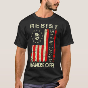 T-shirt Résistez Aux Manifestations Contre La Sécurité Soc
