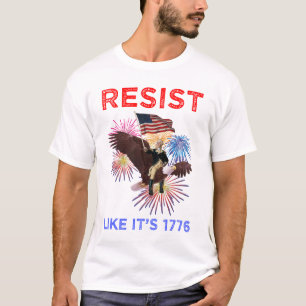 T-shirt Résistez comme c'est 1776