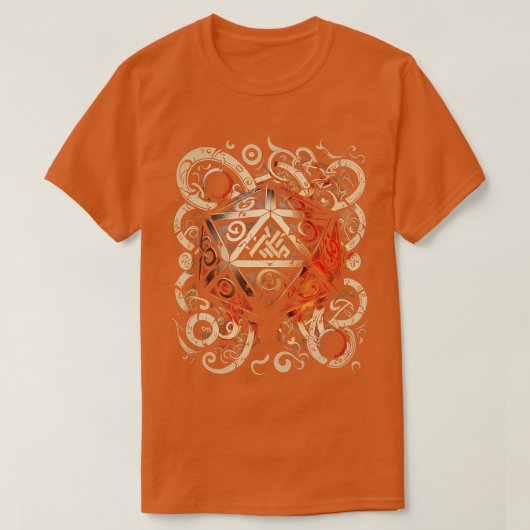 T-shirt Résolu D20 Von (Design devant)