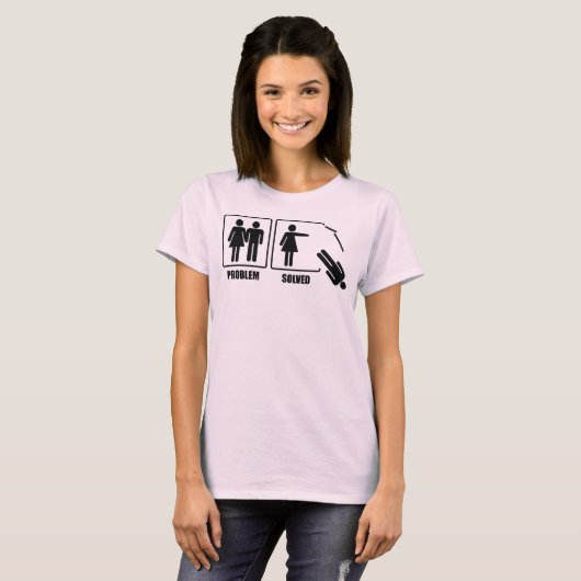 T-shirt résolu par problème (Devant entier)