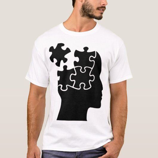 T-shirt Résolution du problème cérébral (Devant)