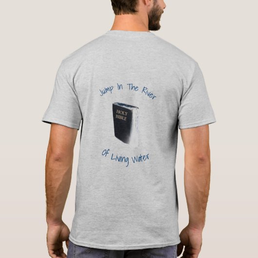 T-shirt Résolution : Sauter dans la rivière (Dos)