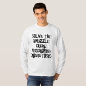 T-shirt résolvez la neurofibromatose de traitement de (Devant entier)