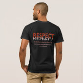 T-shirt Respect (Dos entier)