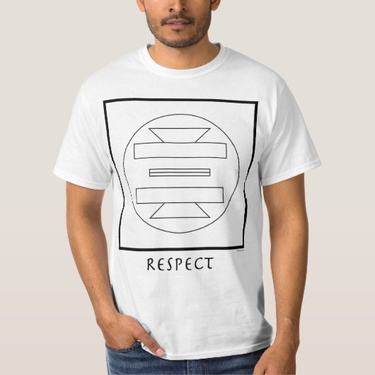 T-shirt Respect (Devant)