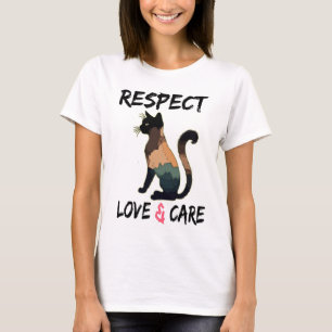 T-shirt Respect, amour et soins