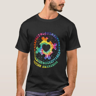 T-shirt Respect Amour Support Inclusion Avril Autisme Awar