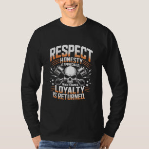 T-shirt Respect, Honneur, Confiance et Fidélité