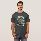 T-shirt Respect The Lake And You Will Be Rewarded (Devant entier)