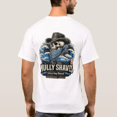 T-shirt Respect the Steel – Double Edge Razor Design (Dos)