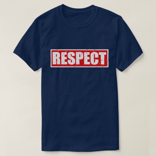 T-shirt Respect total pour le HipHop (Design devant)