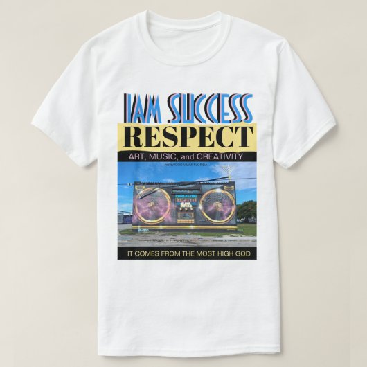 T-SHIRT RESPECTER (Design devant)