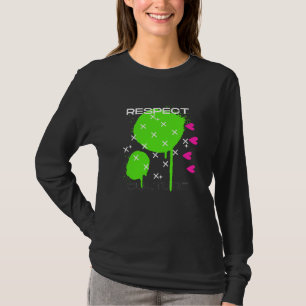 T-shirt Respecter la culture - Conception futuriste des vê