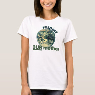 T-shirt Respecter la terre mère
