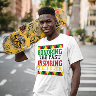 T-shirt Respecter le passé dans le contexte de la motivati